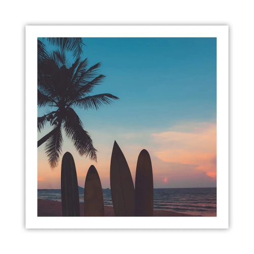 Póster - Mañana también disfrutaremos - 60x60 cm