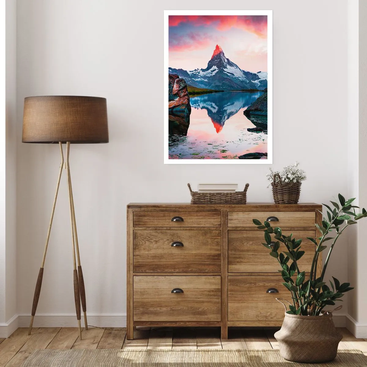 Póster - El corazón de las montañas arde - 40x50 cm