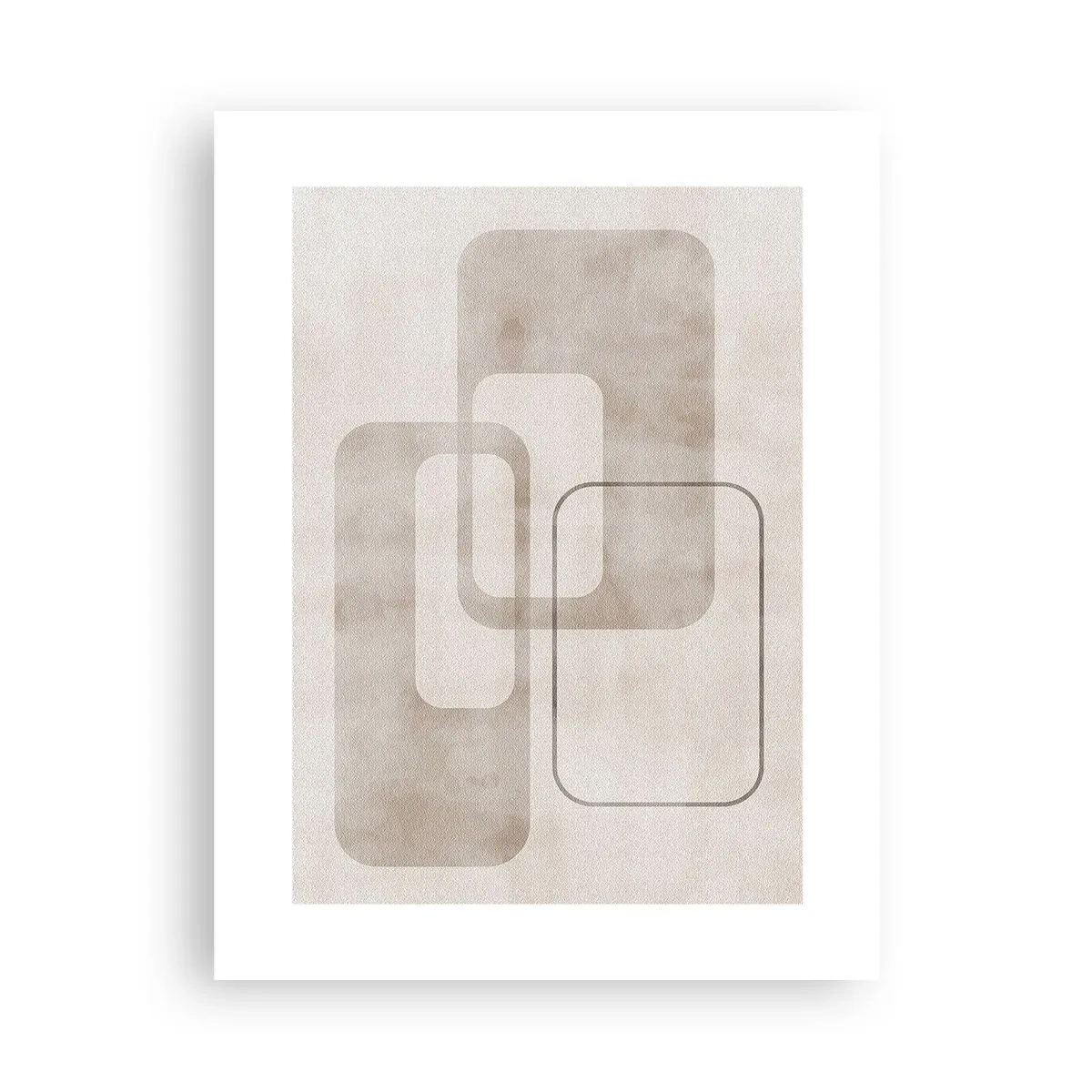 Póster - Fuga geométrica - 30x40 cm