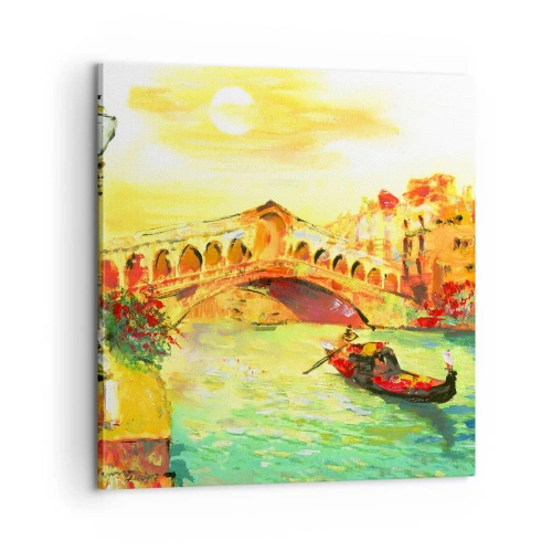 Cuadro sobre lienzo - Impresión de Imagen - Peregrinación de los amantes - 60x60 cm