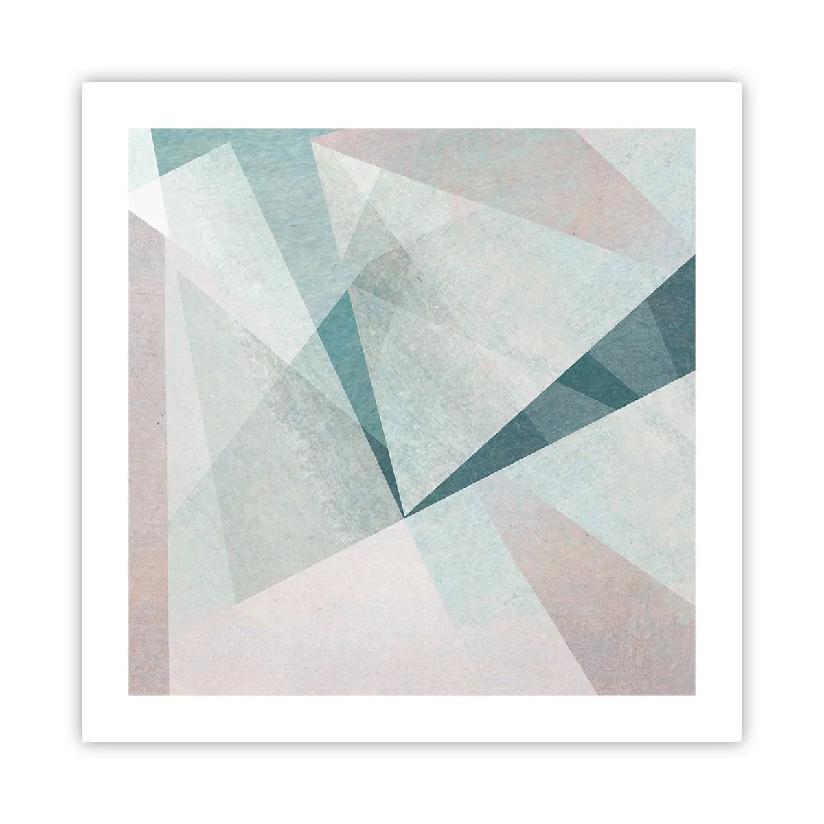 Póster - Tranquilo pero dinámico - 50x50 cm