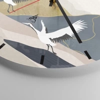 Esfera sin numeración, con rayas