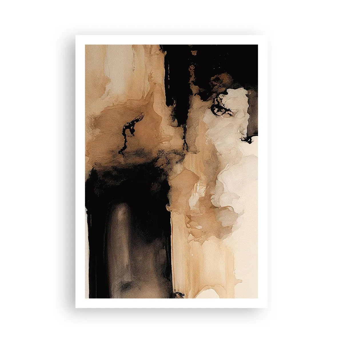 Póster - Una abstracción intrigante - 70x100 cm