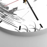 Esfera sin numeración, con rayas