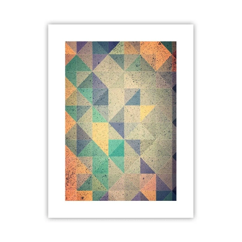 Póster - República de los triángulos - 30x40 cm