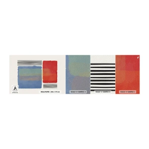 Muestra de fotomural autoadhesivo Deluxe Sticker - Espíritu y alma de la geometría - Abstracción, Pedazo, Arte Moderno. - 100x30 cm