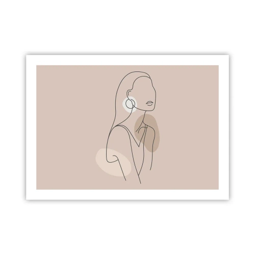 Póster - Un icono de la inocencia - 70x50 cm
