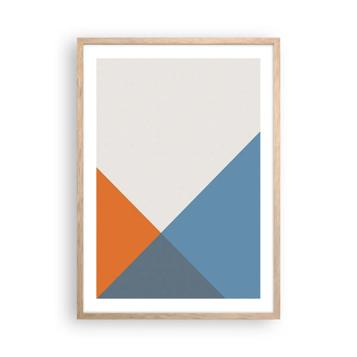 Póster en marco roble claro - Desde el punto de vista de... - 50x70 cm