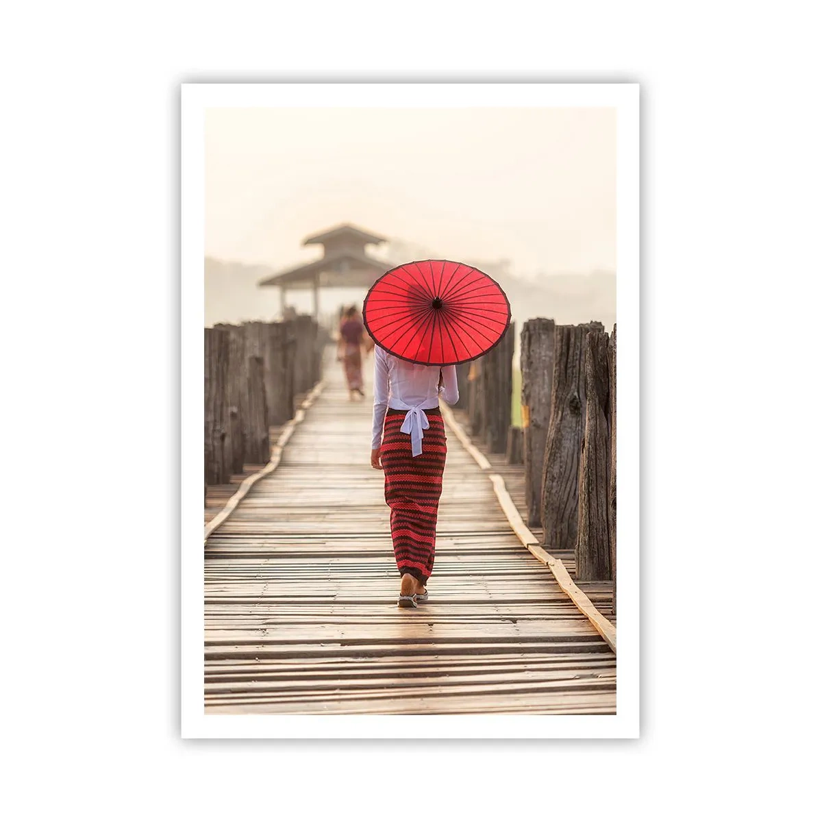 Póster - En un viejo puente - 70x100 cm