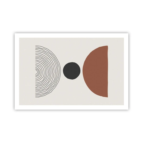 Póster - En el centro de la atención - 91x61 cm