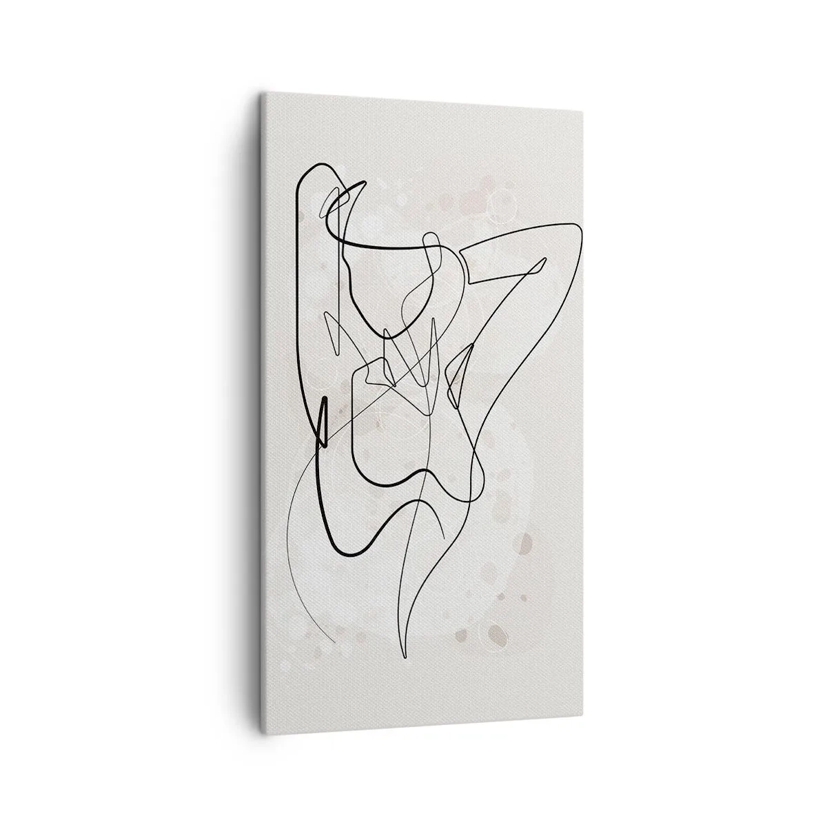 Cuadro sobre lienzo - Impresión de Imagen - El arte de la seducción - 45x80 cm