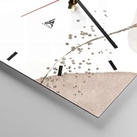 Esfera sin numeración, con rayas