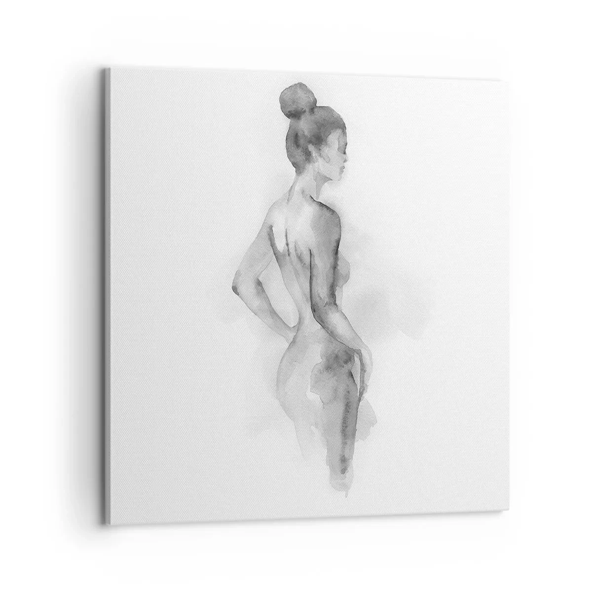 Cuadro sobre lienzo - Impresión de Imagen - Tan hermosa como la pintura - 60x60 cm