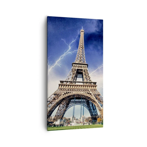 Cuadro sobre lienzo - Impresión de Imagen - Reina sobre las tormentas - 55x100 cm