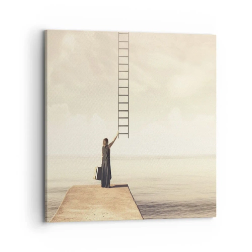 Cuadro sobre lienzo - Impresión de Imagen - Un viaje mágico - 70x70 cm