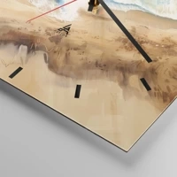 Esfera sin numeración, con rayas