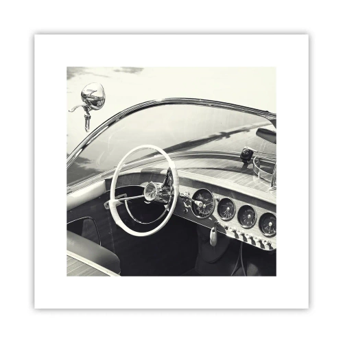 Póster - Tiempo para los ricos - 30x30 cm