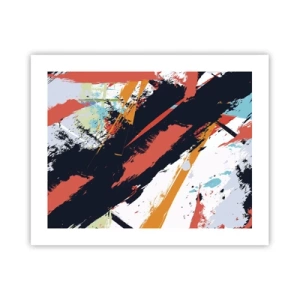 Póster - Composición dinámica - 50x40 cm