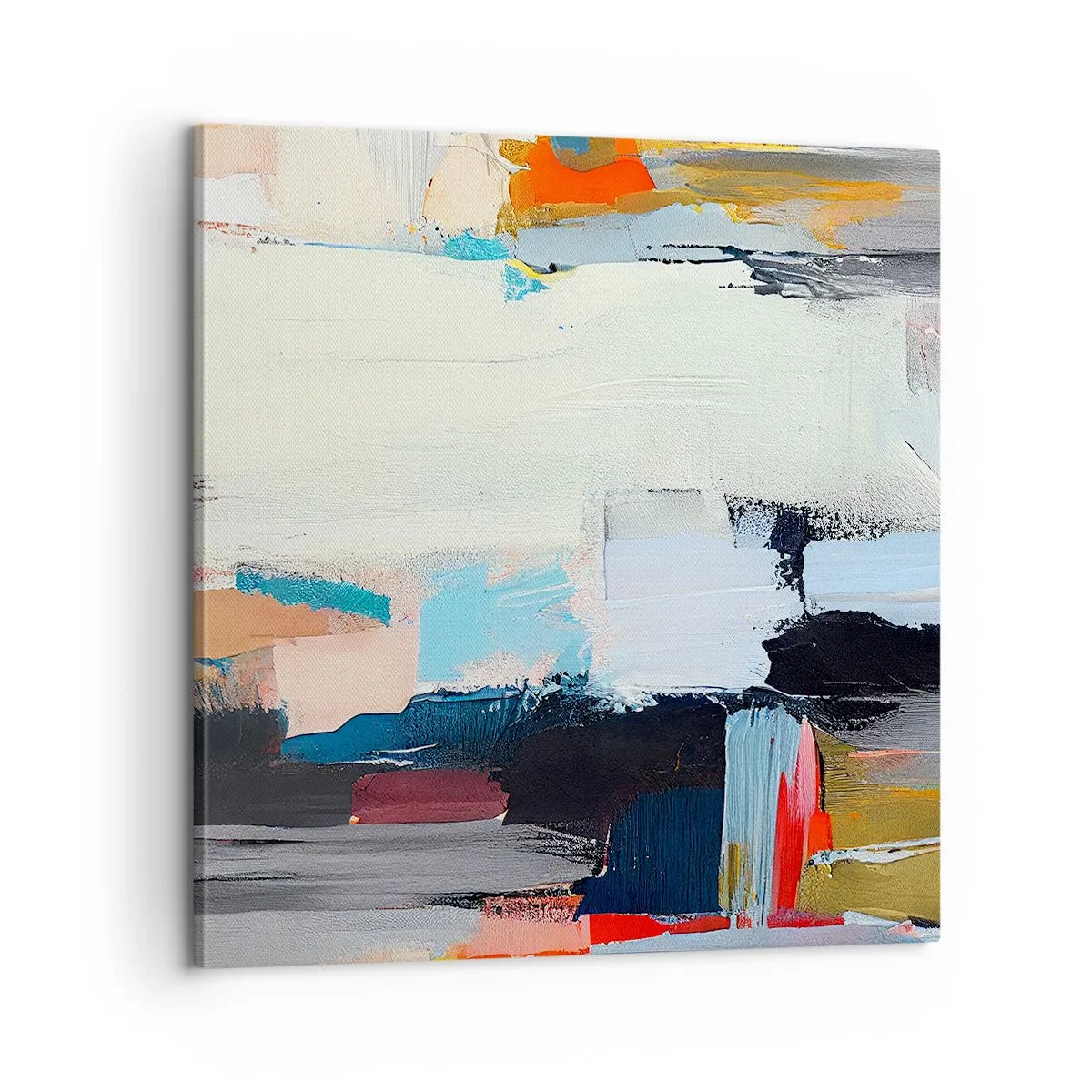 Cuadro sobre lienzo - Impresión de Imagen - ¿Existe un método único? - 60x60 cm