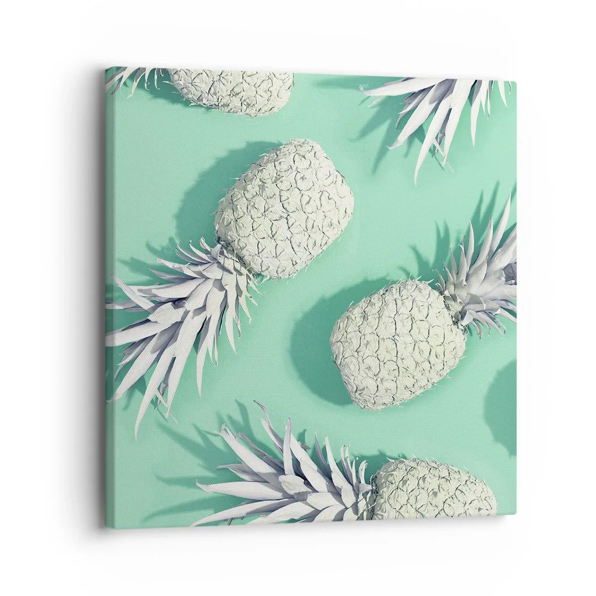 Cuadro sobre lienzo - Impresión de Imagen - Van bien con la menta - 30x30 cm