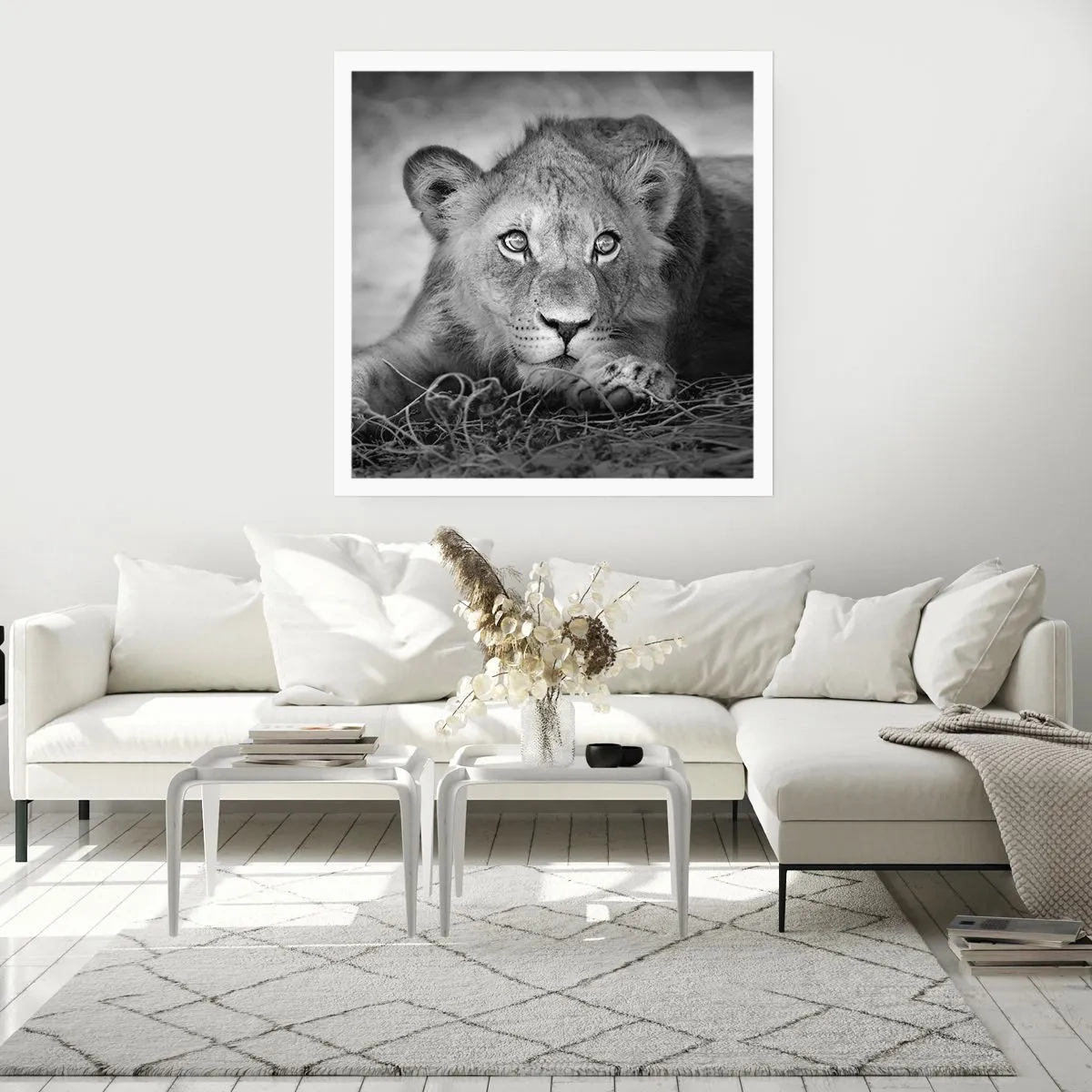 Póster - Un cachorro real - 40x40 cm