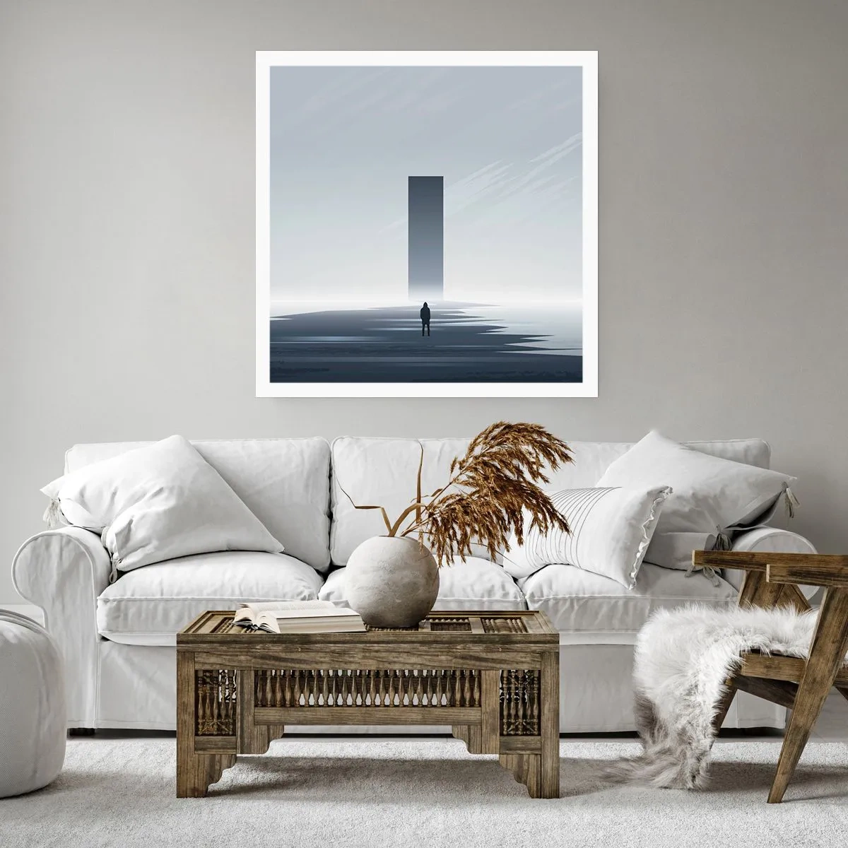 Póster - ¿Oportunidad o amenaza? - 50x50 cm