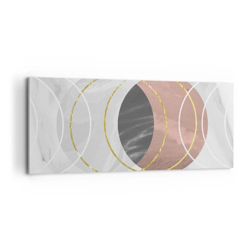 Cuadro sobre lienzo - Impresión de Imagen - Música de las esferas - 100x40 cm