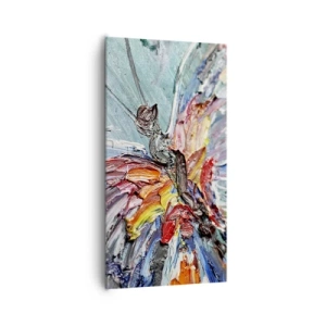 Cuadro sobre lienzo - Impresión de Imagen - Pintado por la naturaleza - 65x120 cm