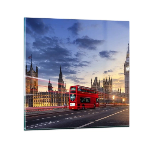 Cuadro sobre vidrio - Impresiones sobre Vidrio - Lo más característico - 30x30 cm