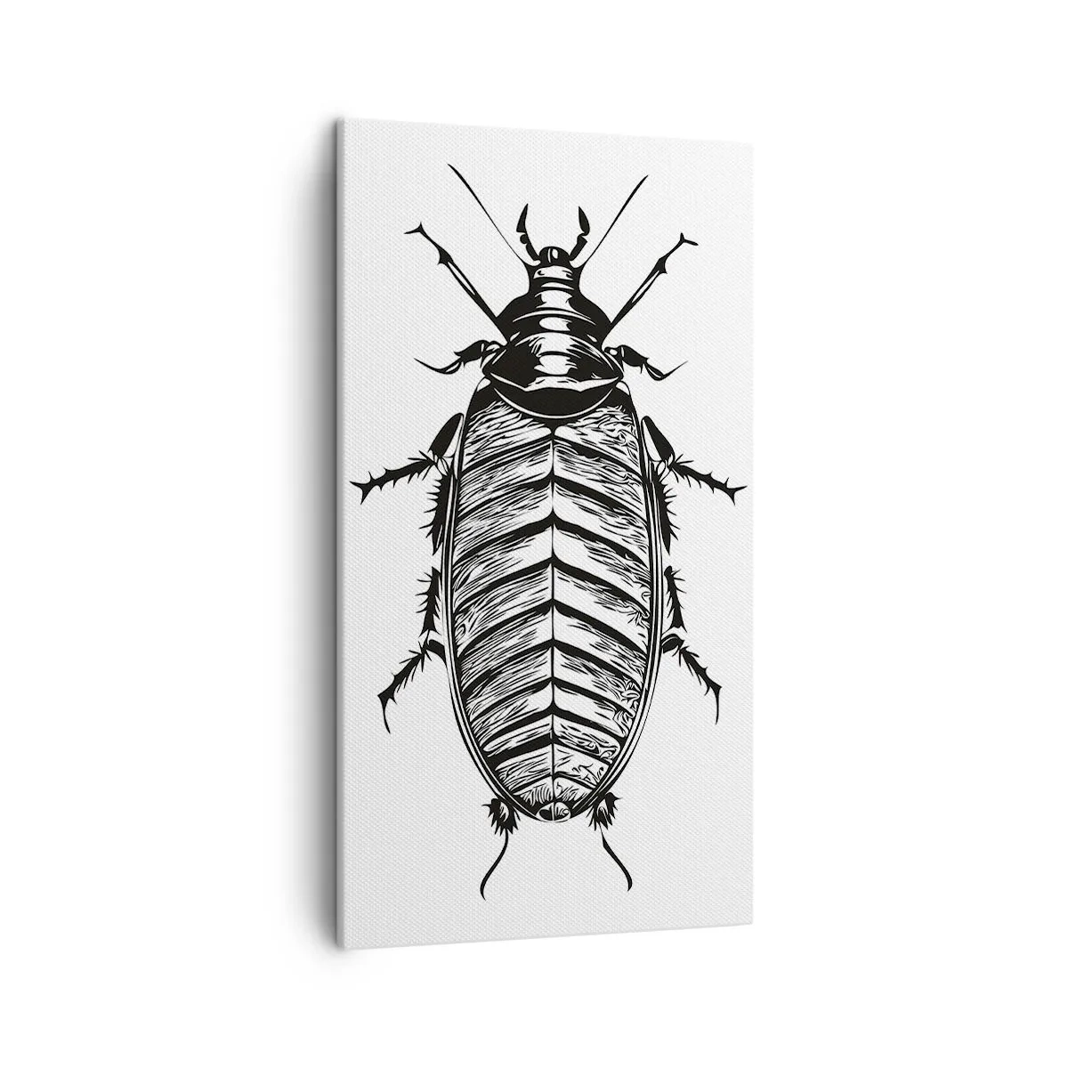 Cuadro sobre lienzo - Impresión de Imagen - ¡Qué espécimen! - 45x80 cm