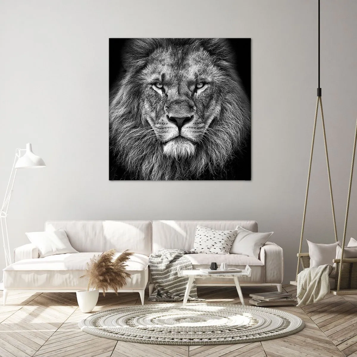 Cuadro sobre lienzo - Impresión de Imagen - Con el atuendo de la coronación - 40x40 cm