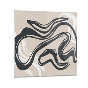 Cuadro sobre vidrio - Impresiones sobre Vidrio - Expresión multiplicada - 70x70 cm