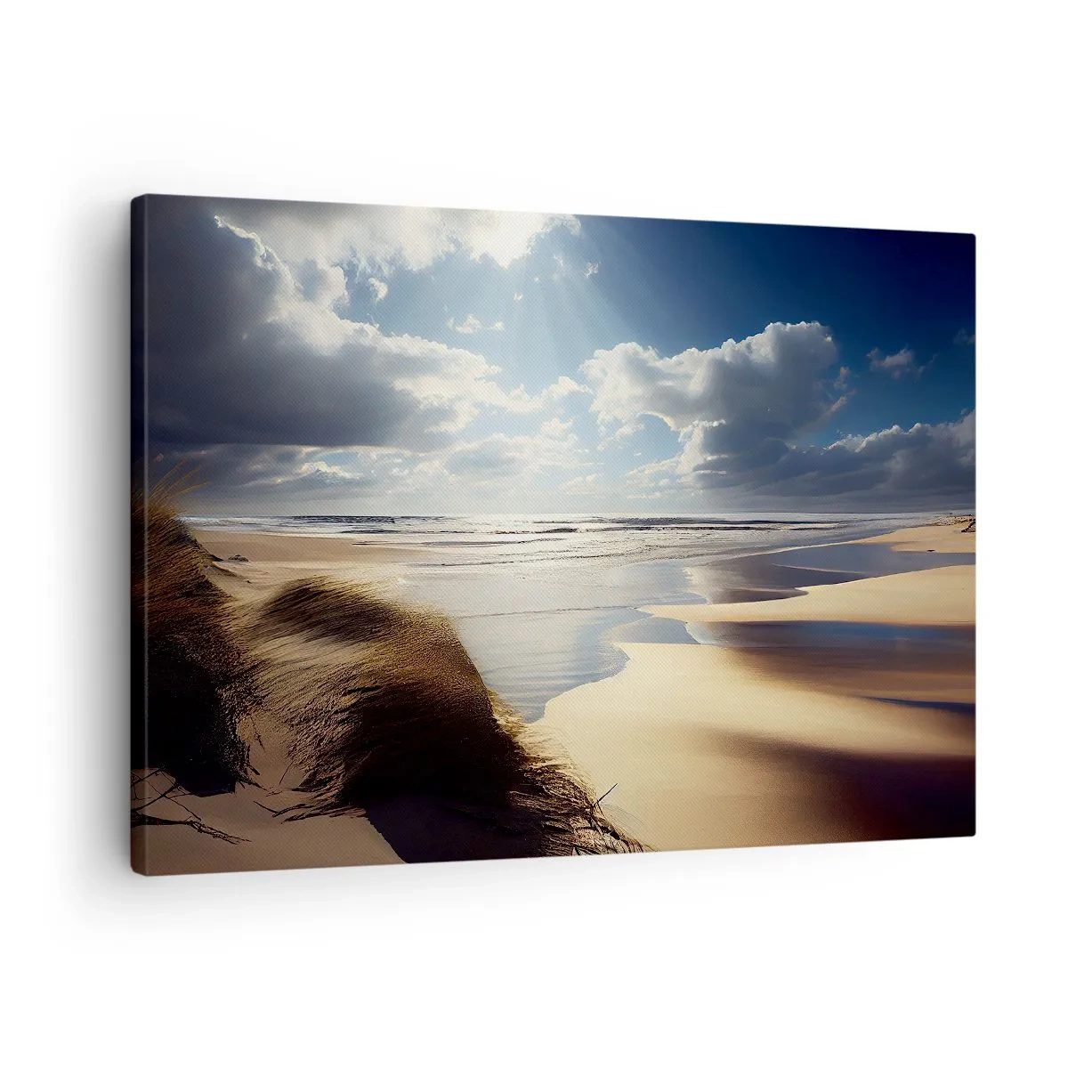 Cuadro sobre lienzo - Impresión de Imagen - Playa, playa salvaje - 70x50 cm