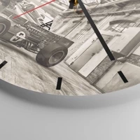 Esfera sin numeración, con rayas