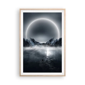 Póster en marco roble claro - El final del cuento - 61x91 cm