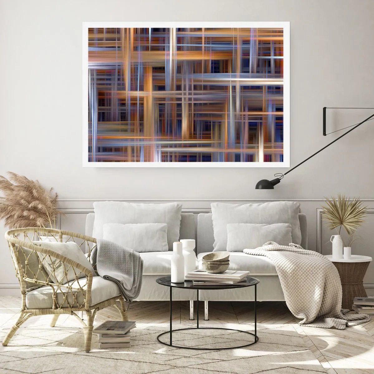 Póster - Tejido de luz - 50x40 cm