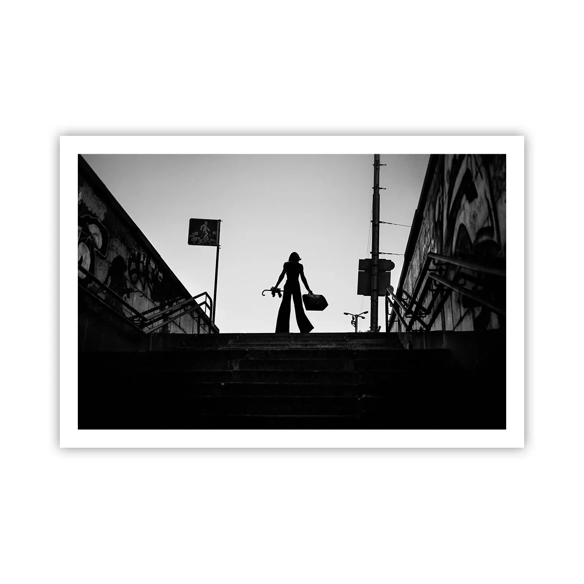 Póster - Paseo urbano - 91x61 cm