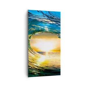 Cuadro sobre lienzo - Impresión de Imagen - Ojo de esperanza - 65x120 cm