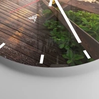 Esfera sin numeración, con rayas