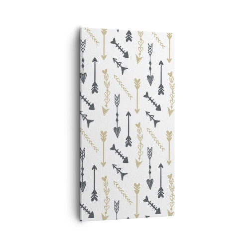 Cuadro sobre lienzo - Impresión de Imagen - El sueño de un arquero - 55x100 cm