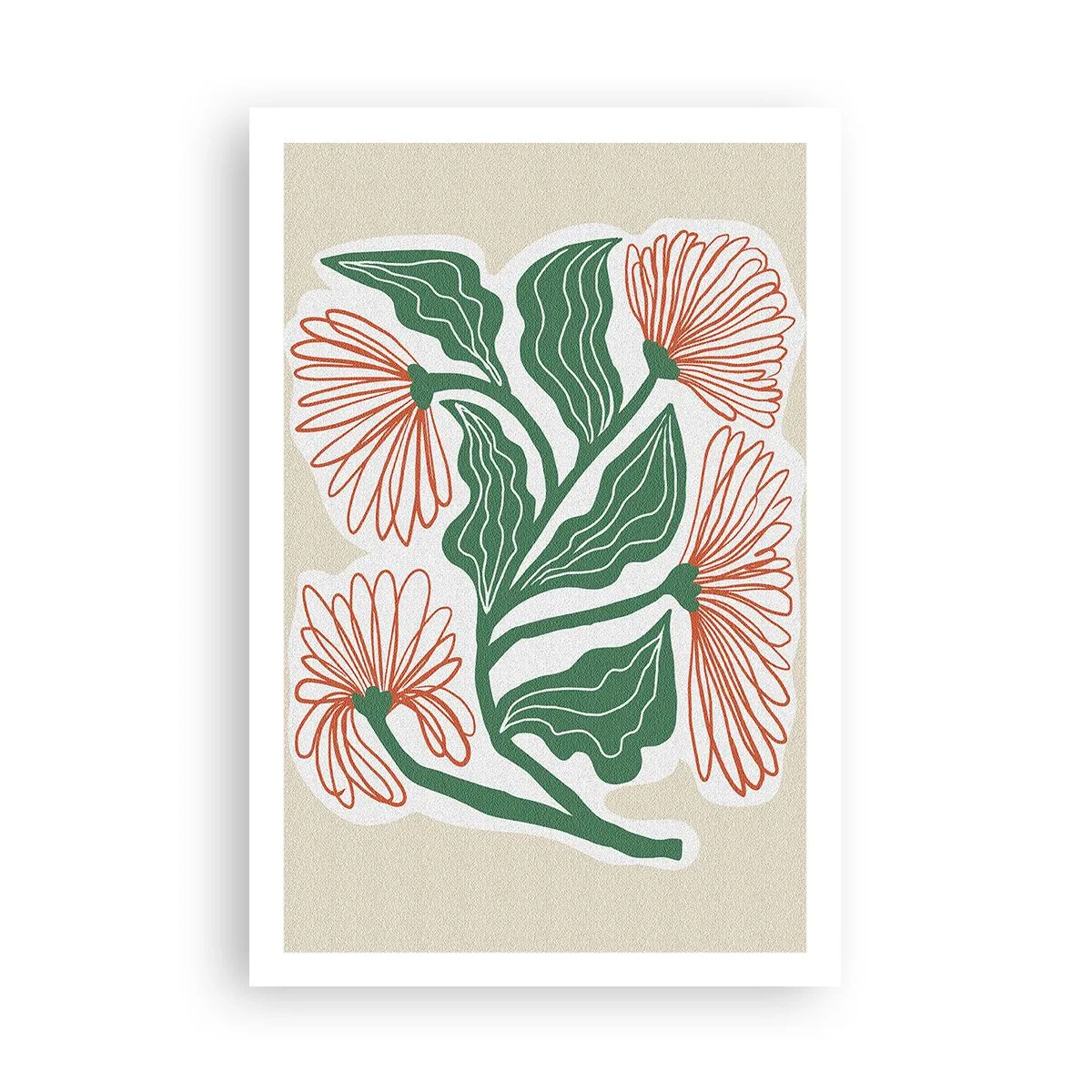 Póster - Folclórico y moderno - 61x91 cm