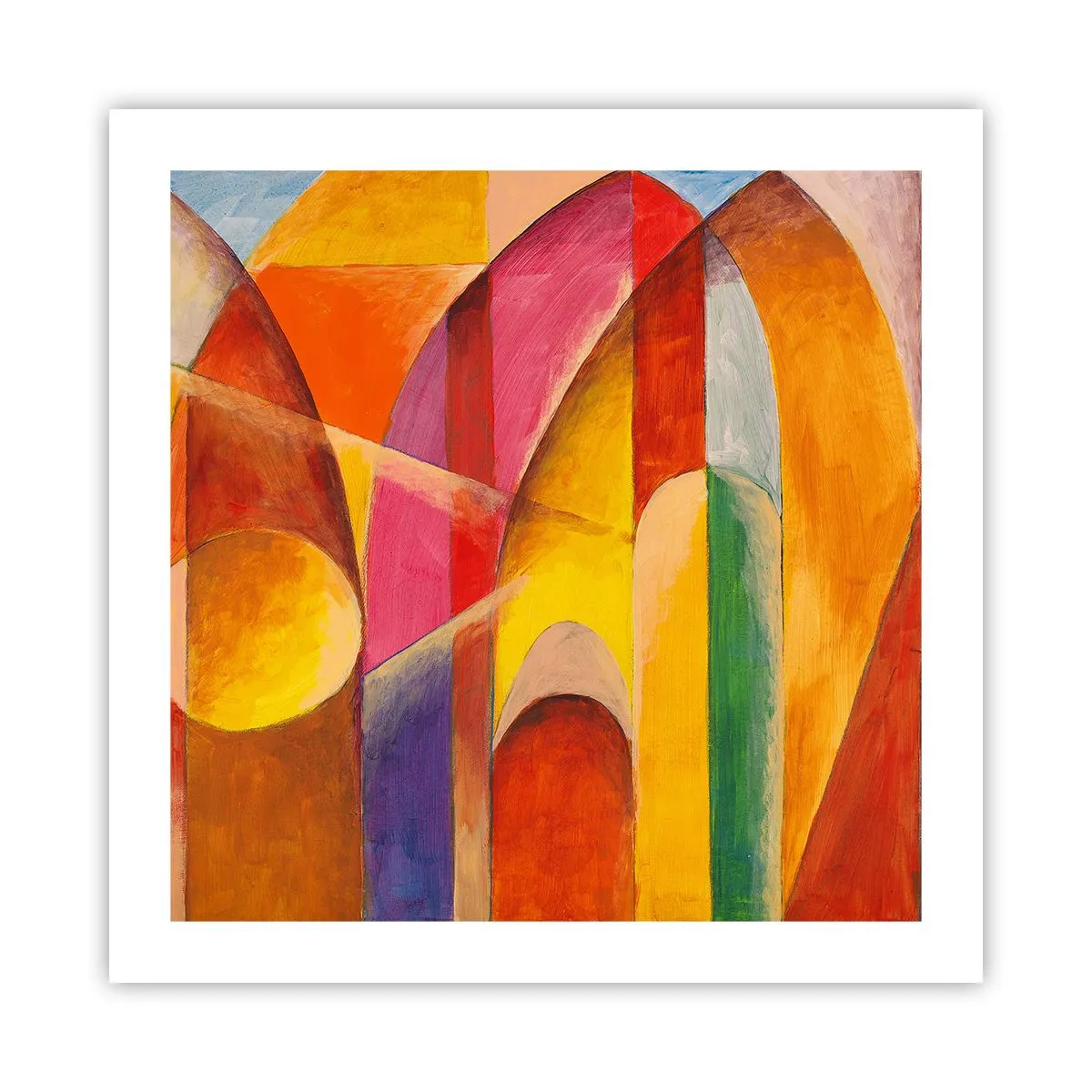 Póster - Catedral del sol - 50x50 cm