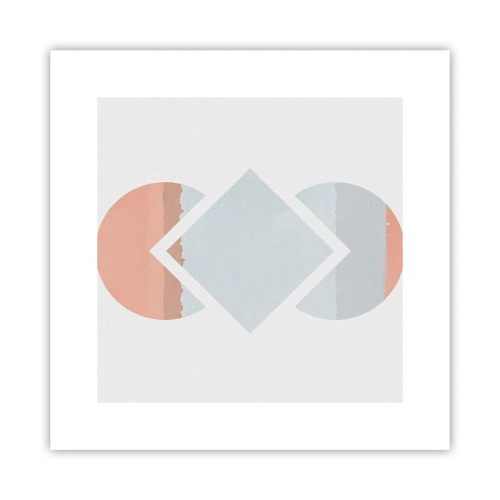 Póster - Arte geométrico - 30x30 cm