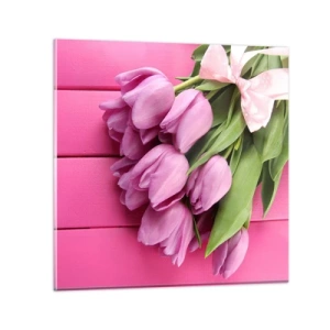 Cuadro sobre vidrio - Impresiones sobre Vidrio - Solo para ti - 70x70 cm