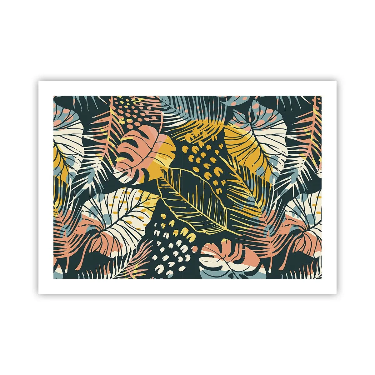 Póster - Una frondosa fantasía - 70x50 cm