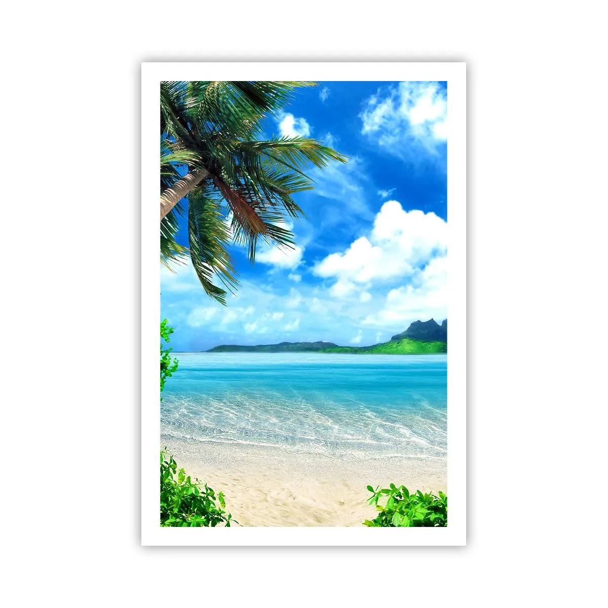 Póster - El azul de los trópicos - 61x91 cm