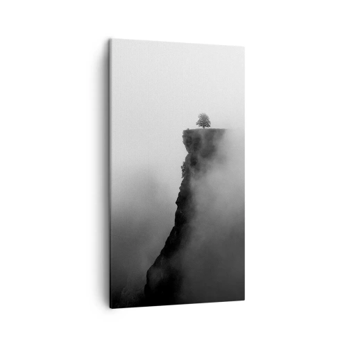 Cuadro sobre lienzo - Impresión de Imagen - En el límite del mundo - 45x80 cm