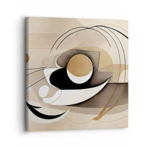 Cuadro sobre lienzo - Impresión de Imagen - Composición: la esencia de las cosas - 30x30 cm