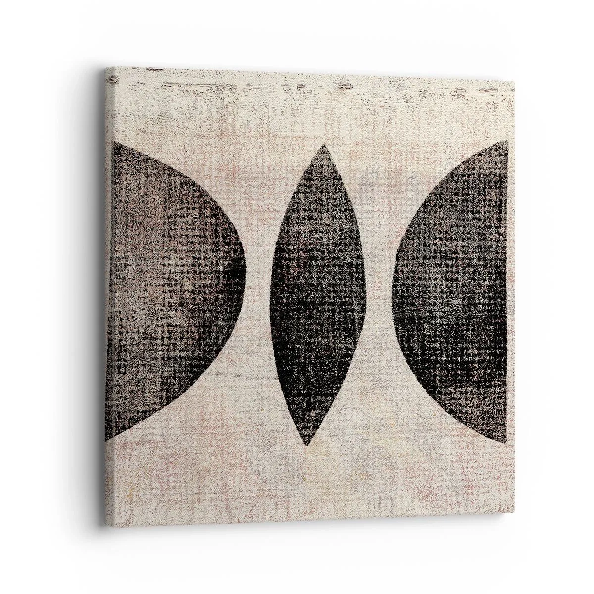 Cuadro sobre lienzo - Impresión de Imagen - Abstracción étnica - 30x30 cm