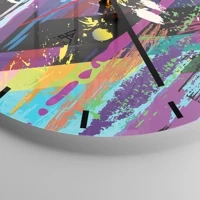 Esfera sin numeración, con rayas